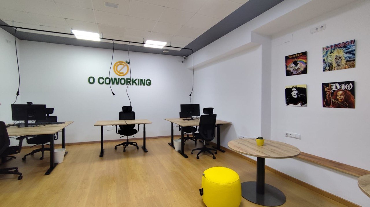O Coworking workspace